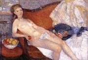 William J.Glackens, Girl with Apple